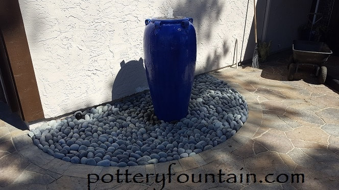 Pottery vase Fountain