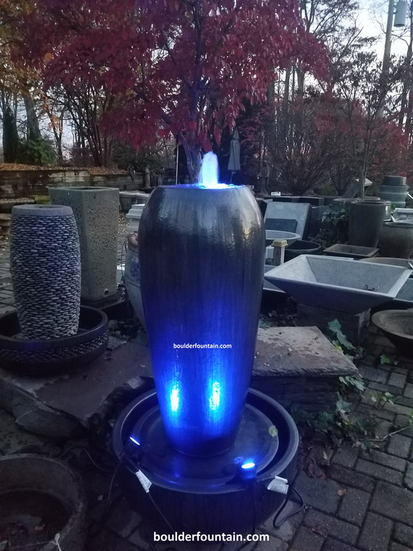 Blue Color Fountain Lights