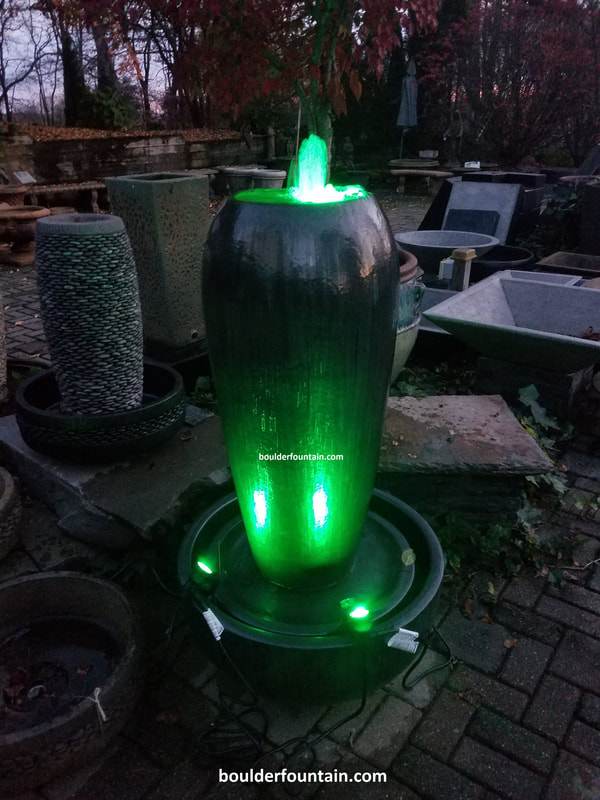 Green Color Fountain Lights
