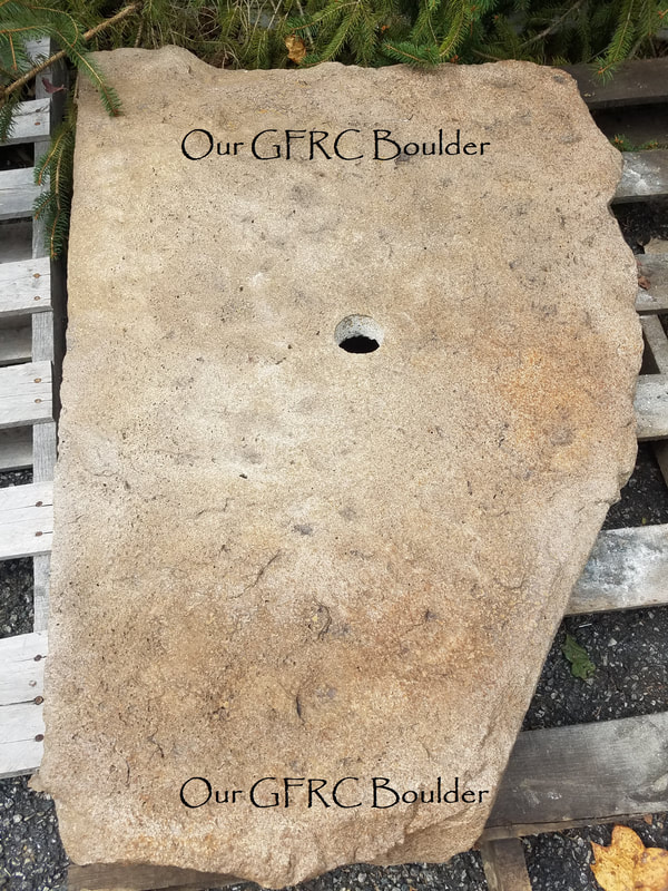 GFRC Rocks Scattered Fountain