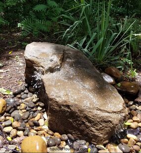 Indiana Ledge Bubbler Rock Fountain
