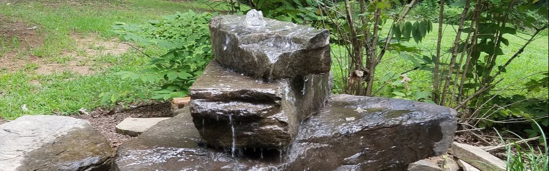 Outdoor Rock Garden Boulder Fountain Water Fountains For Sale
