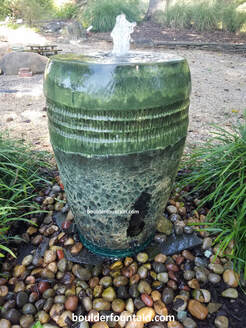 Dimple Texture  Jar  Fountain