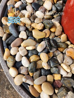 High Polished Mixed River Pebbles