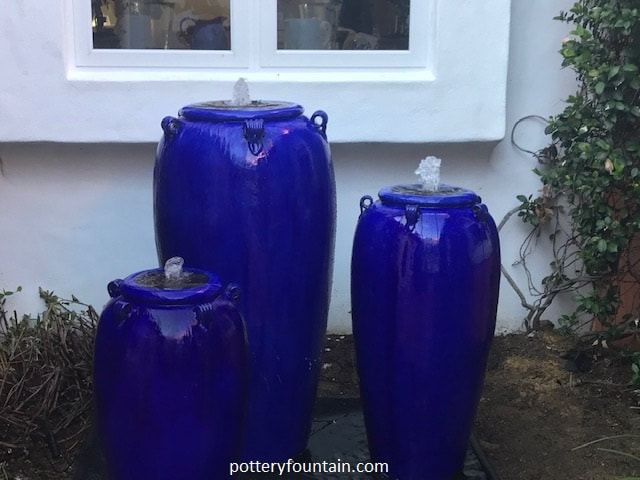 Pottery vase Fountain