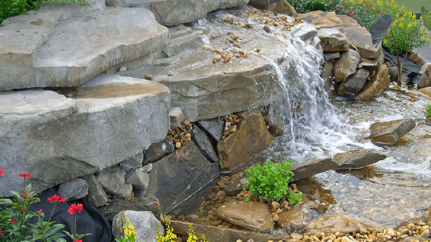 Iowa Ledger Pondless Waterfall