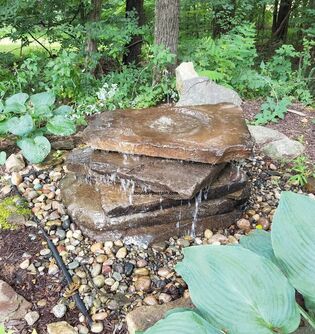 Buy Bubbling Rock Fountains From Boulder Fountain | Ship All Over USA ...